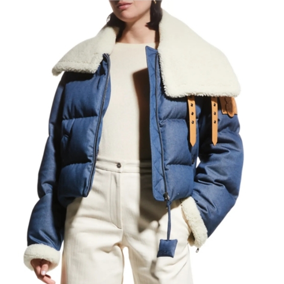 MONCLER Shearling Jacket - Picture 1 of 13